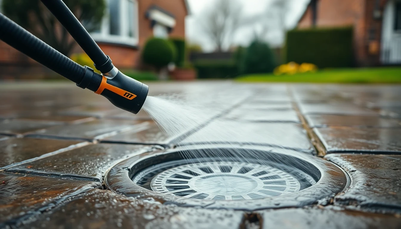 Drain Jetting in Accrington, Lancashire