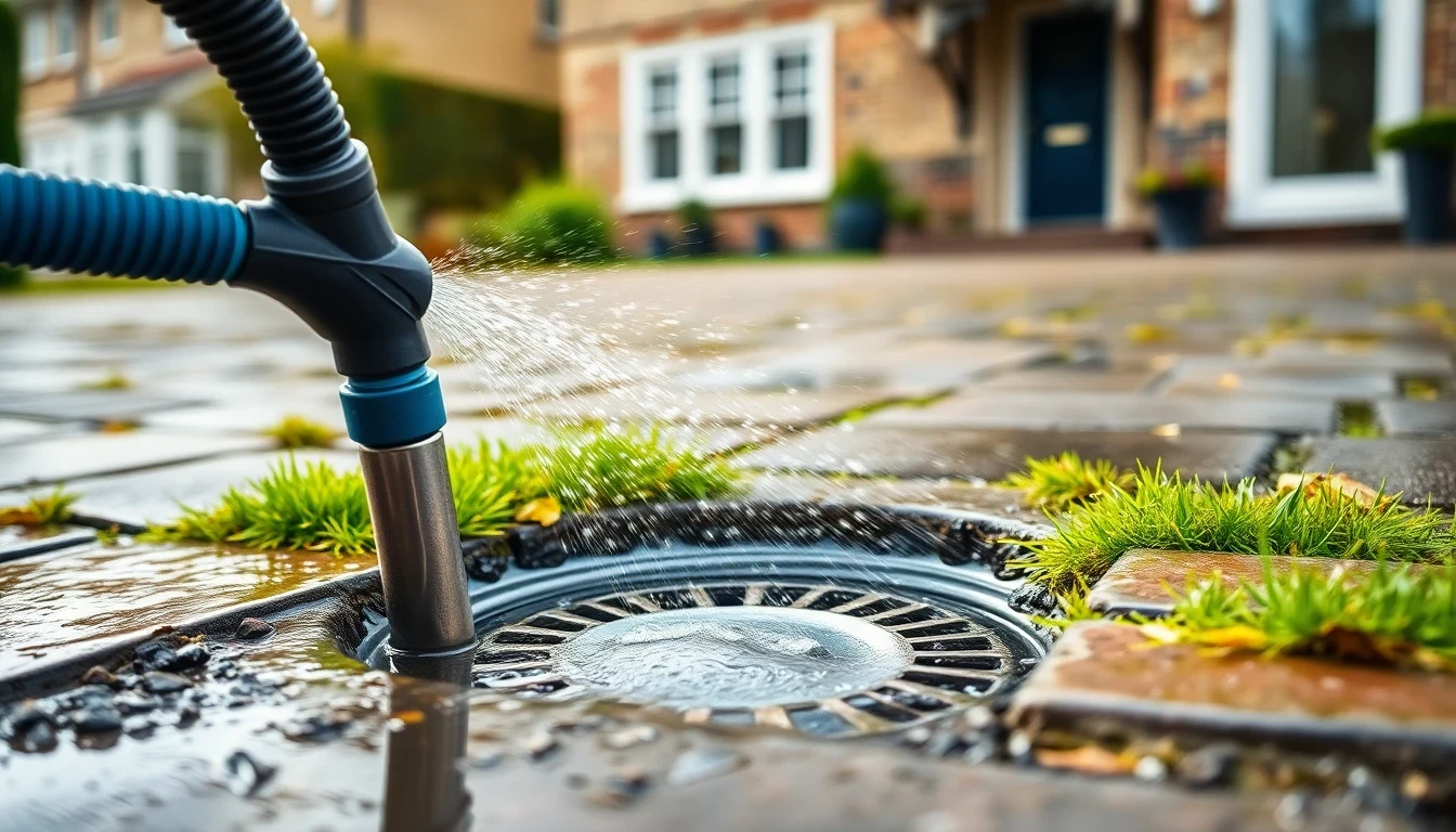 Drain Jetting in Padiham, Lancashire
